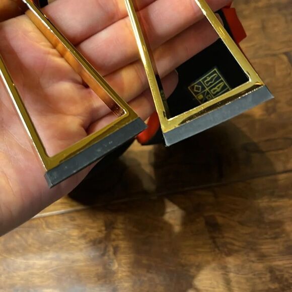 Jeffrey Campbell Mercantile Neoprene Strappy Sandal, Orange, size 7.5 - Picture 8 of 10